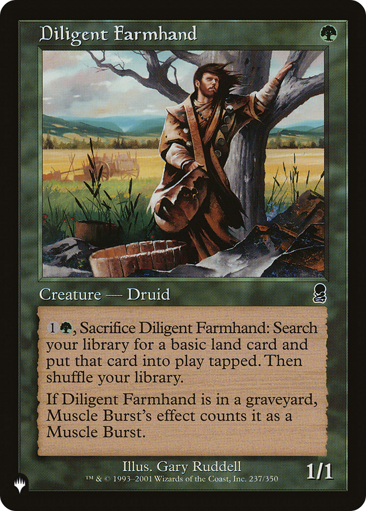 Diligent Farmhand |  (ODY-237) [The List]