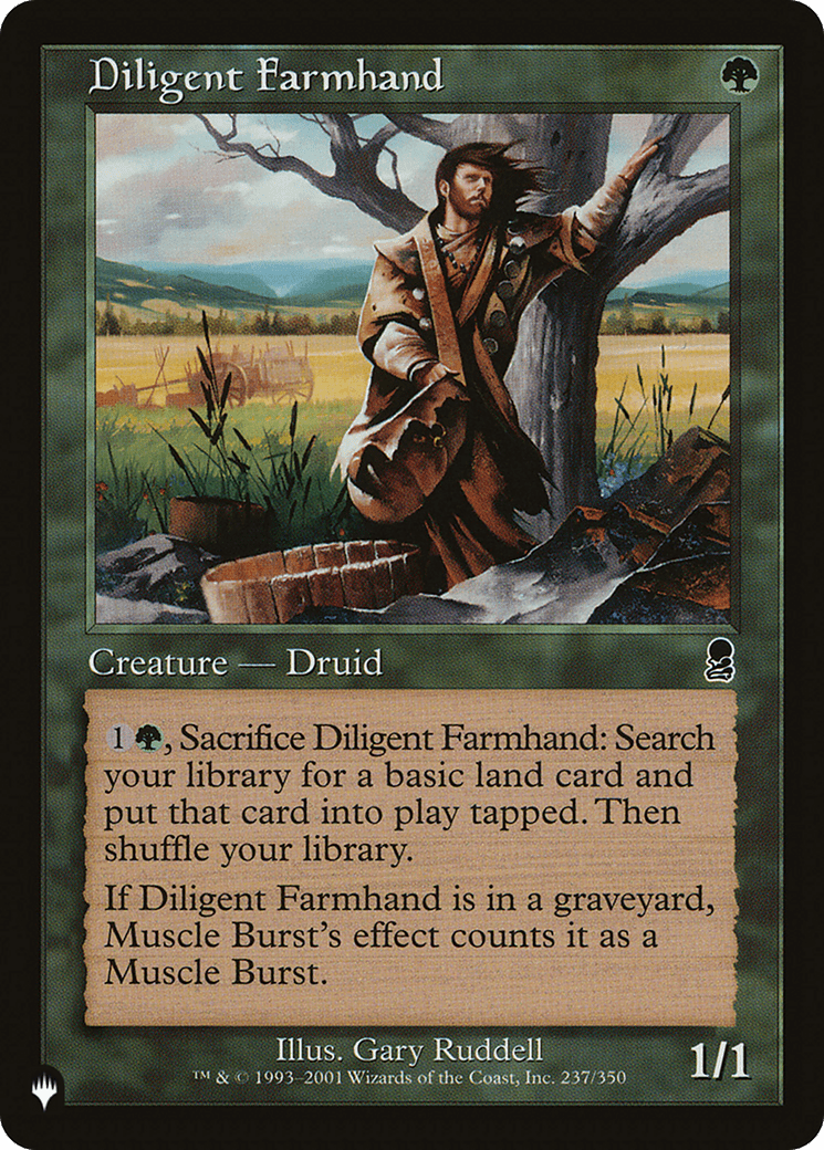 Diligent Farmhand |  (ODY-237) [The List]