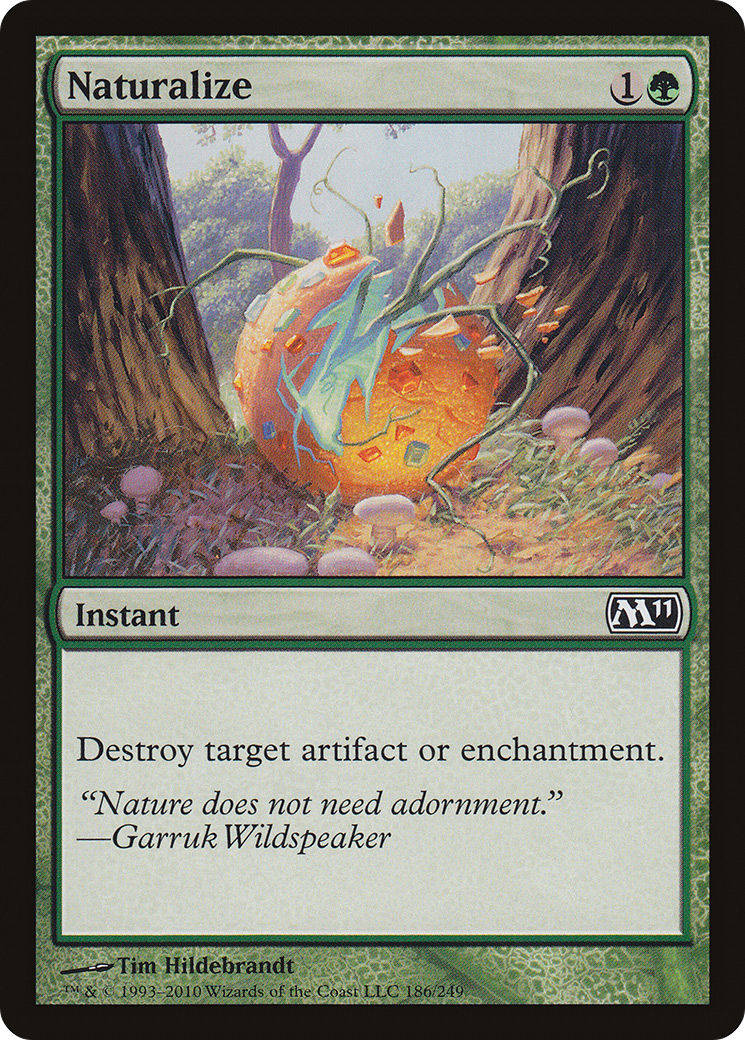Naturalize [Magic 2011] Foil