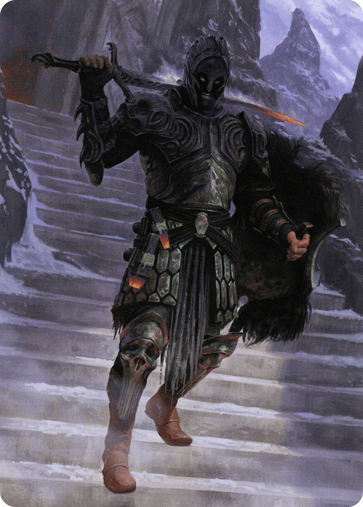 Dakkon, Shadow Slayer // Dakkon, Shadow Slayer (AMH2-049) - Modern Horizons 2 Art Series (Borderless) Foil