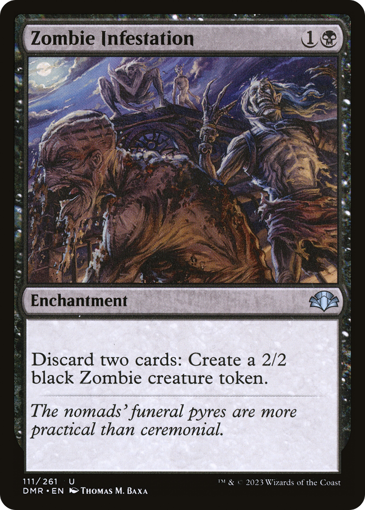 Zombie Infestation [Dominaria Remastered] Foil