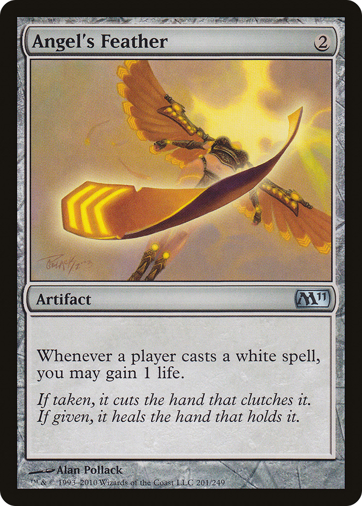 Angel's Feather [Magic 2011] Foil