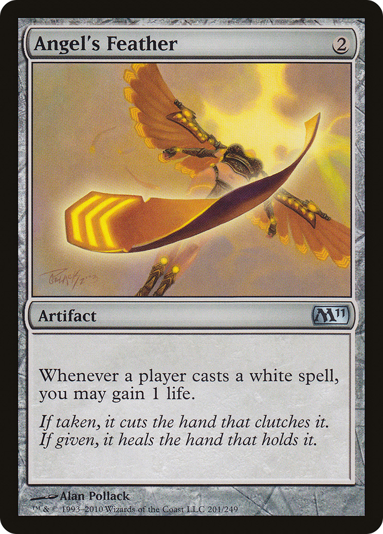 Angel's Feather [Magic 2011] Foil
