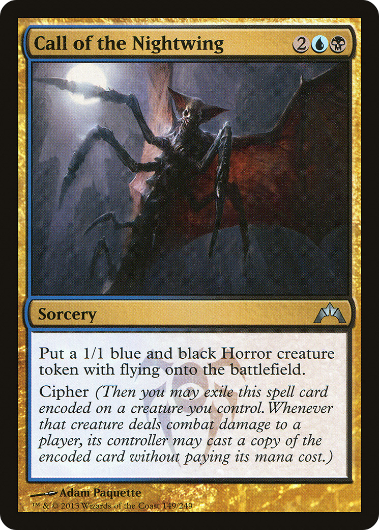 Call of the Nightwing [Gatecrash] Foil