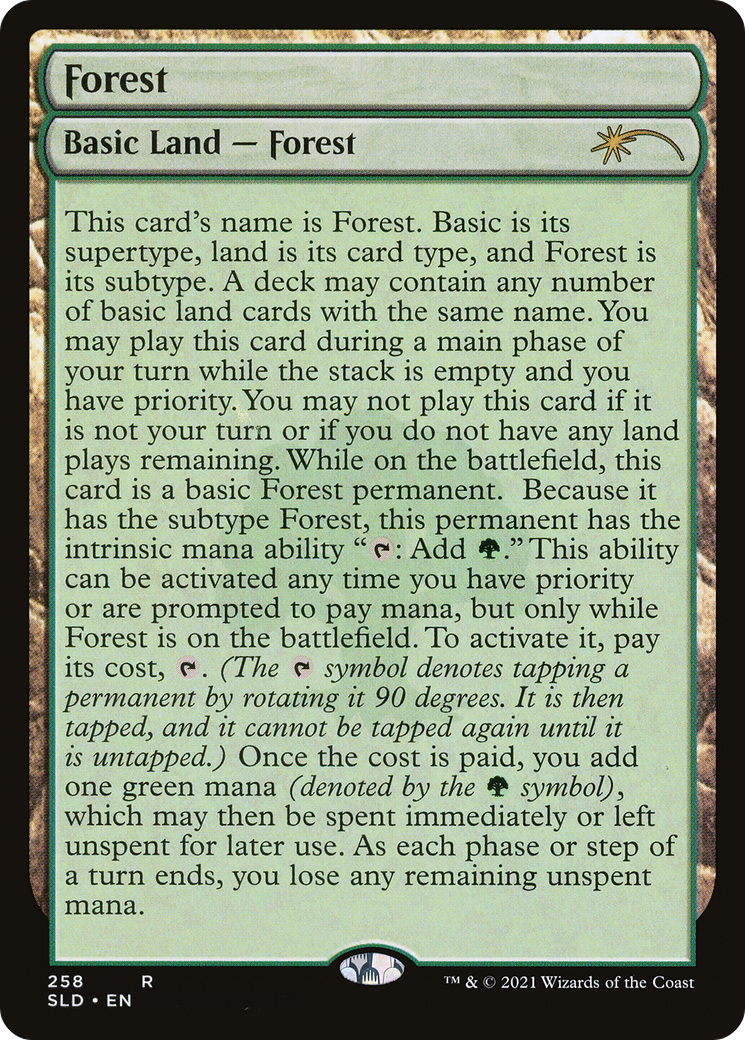Forest (258) [Secret Lair Drop Series] Foil
