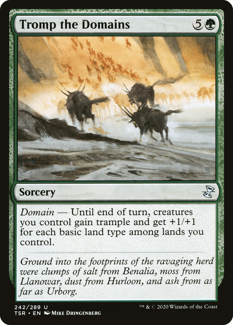 Tromp the Domains [Time Spiral Remastered] Foil