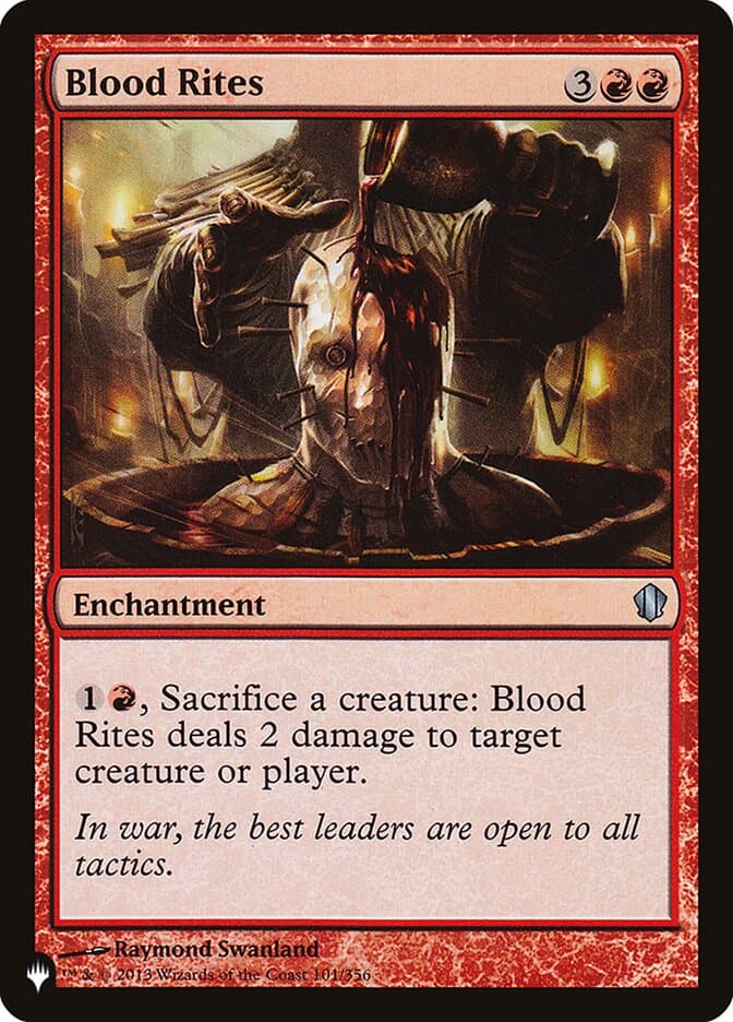 Blood Rites |  (C13-101) [The List]