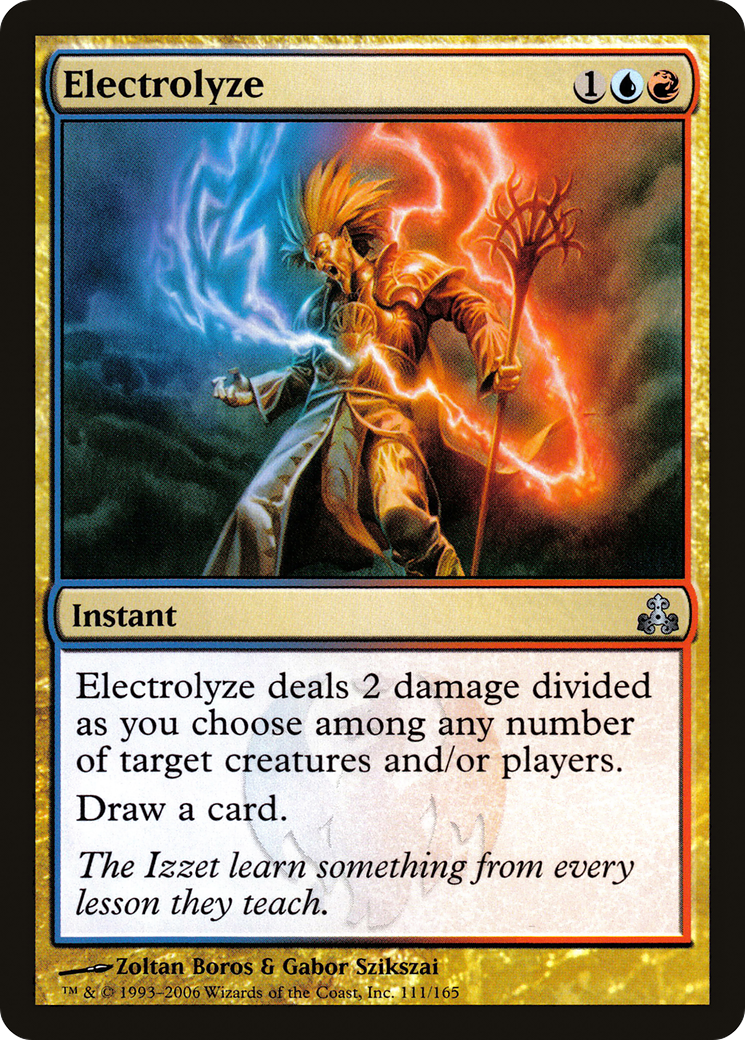 Electrolyze [Guildpact] Foil