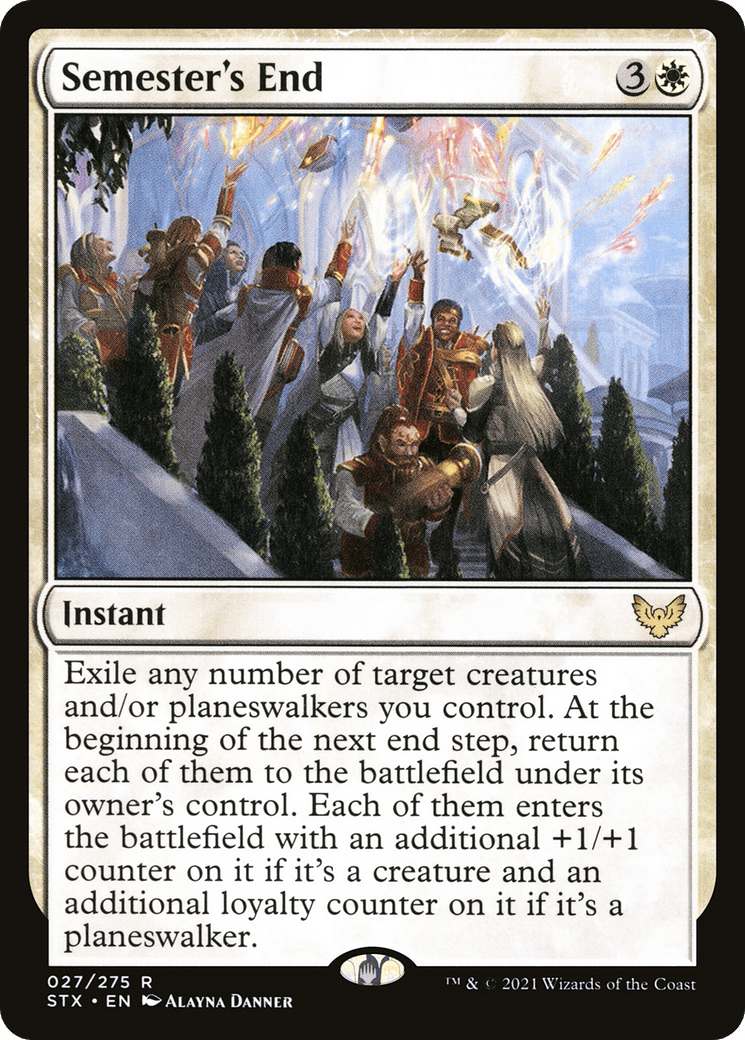 Semester's End [Strixhaven: School of Mages] Foil