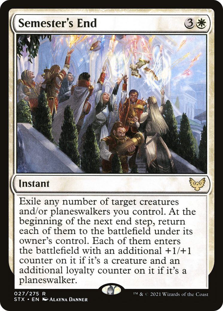 Semester's End [Strixhaven: School of Mages] Foil