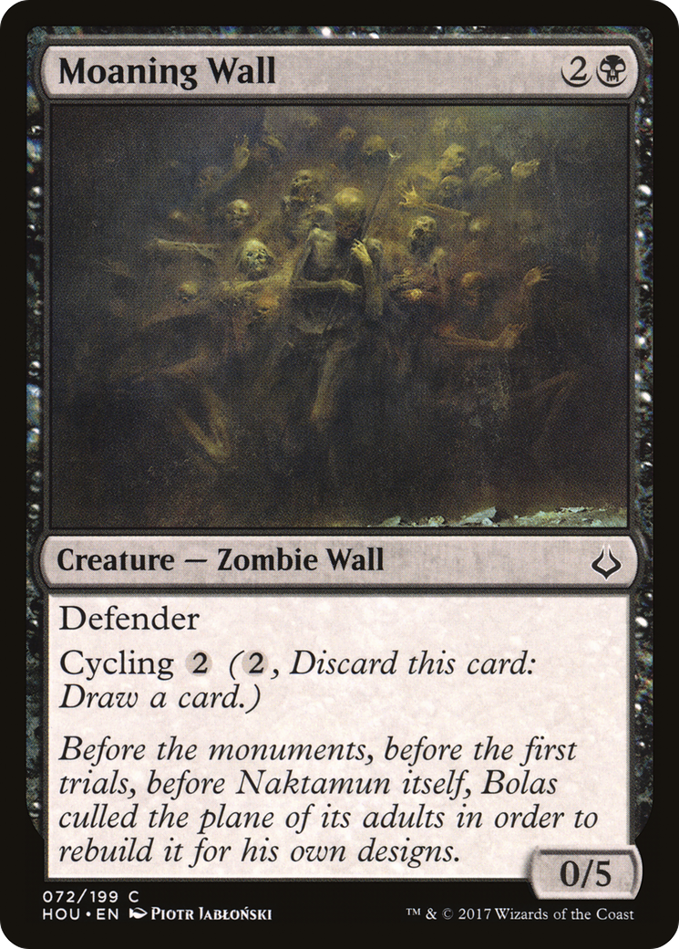 Moaning Wall [Hour of Devastation] Foil