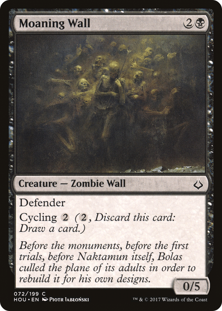 Moaning Wall [Hour of Devastation] Foil
