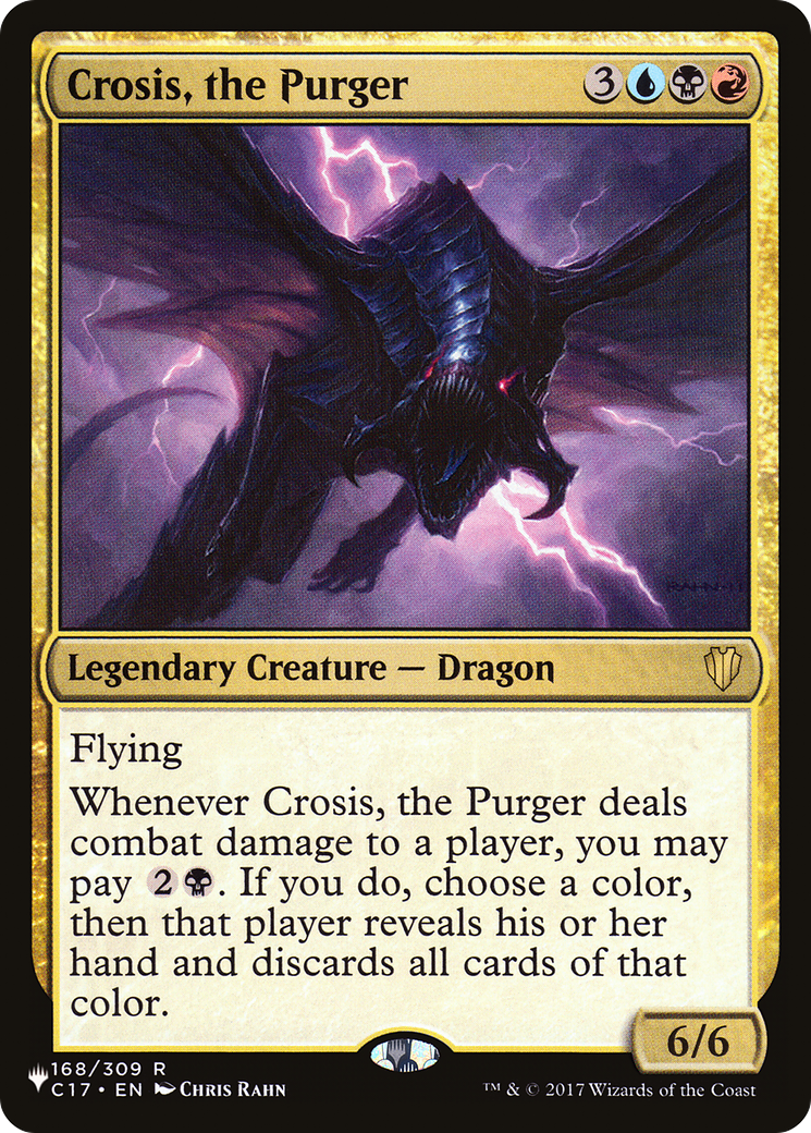 Crosis, the Purger |  (C17-168) [The List]