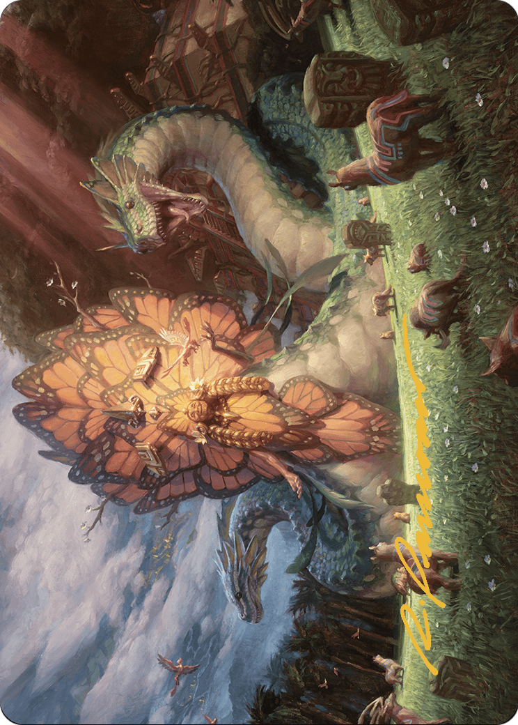 Ojer Kaslem, Deepest Growth // Ojer Kaslem, Deepest Growth (ALCI-030) - The Lost Caverns of Ixalan Art Series (Borderless)