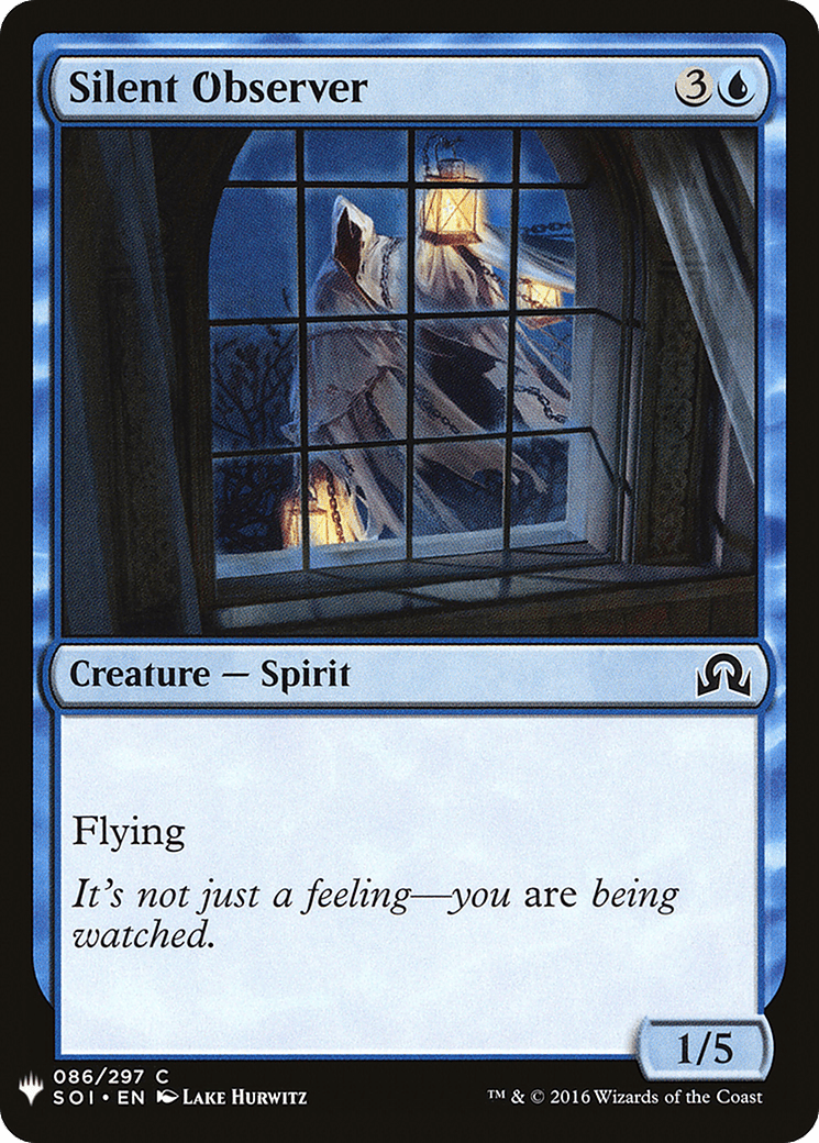 Silent Observer |  (SOI-86) [The List]