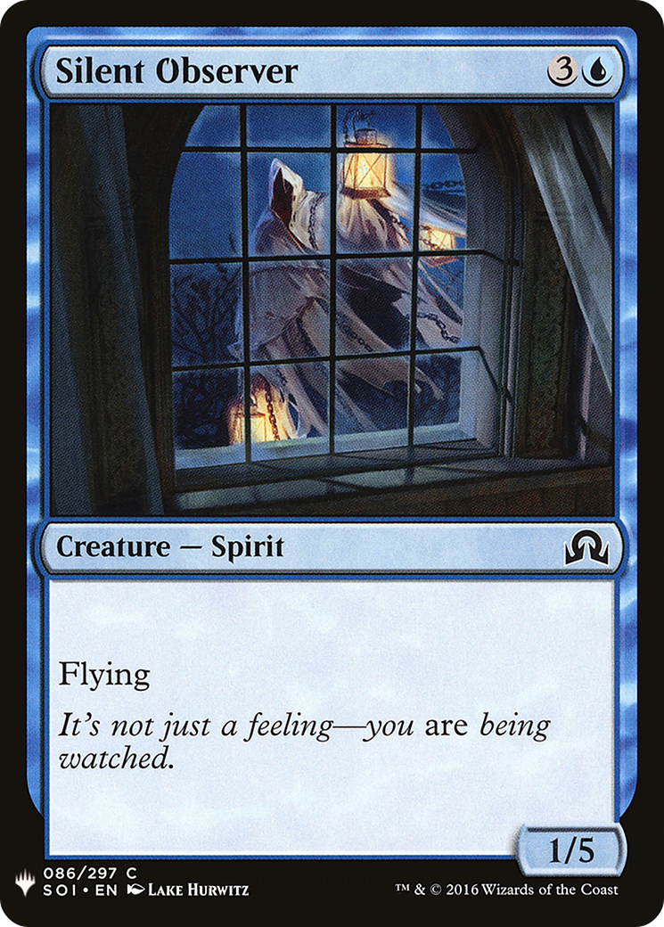 Silent Observer |  (SOI-86) [The List]