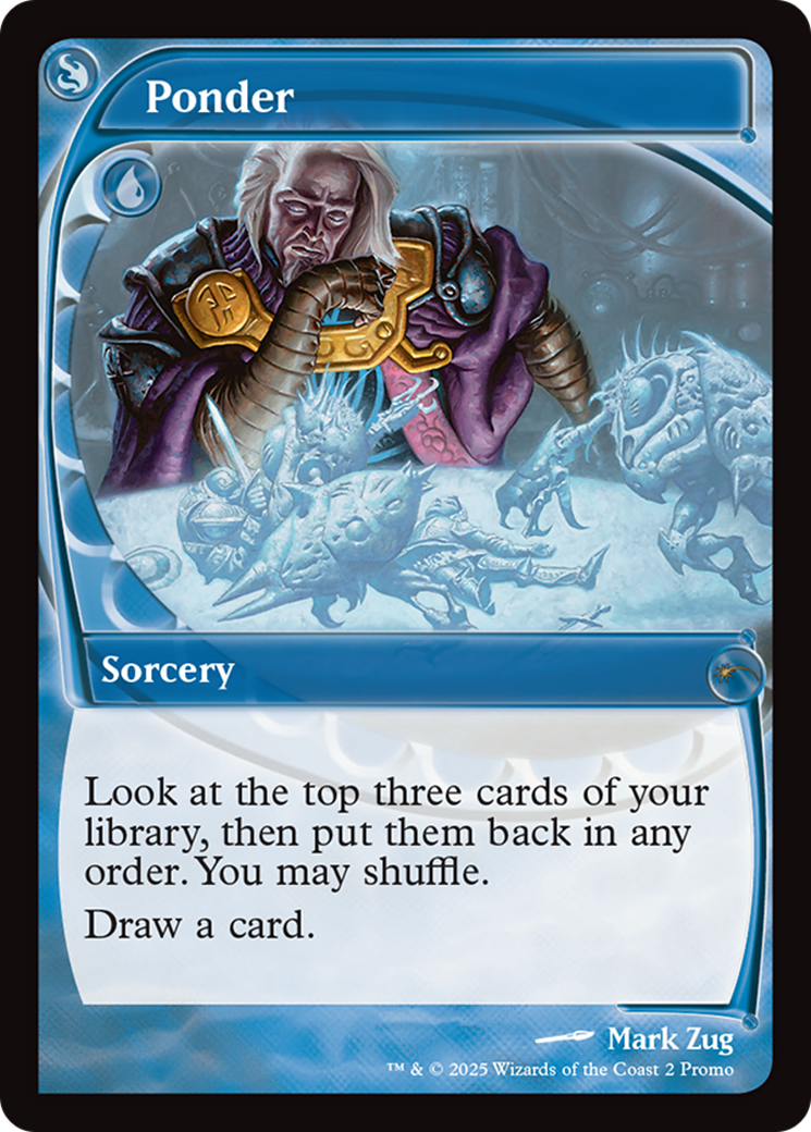 Ponder (Future Sight) (-002) [Secret Lair Drop Series]