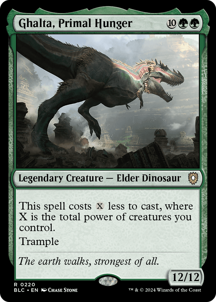 Ghalta, Primal Hunger [Bloomburrow Commander]