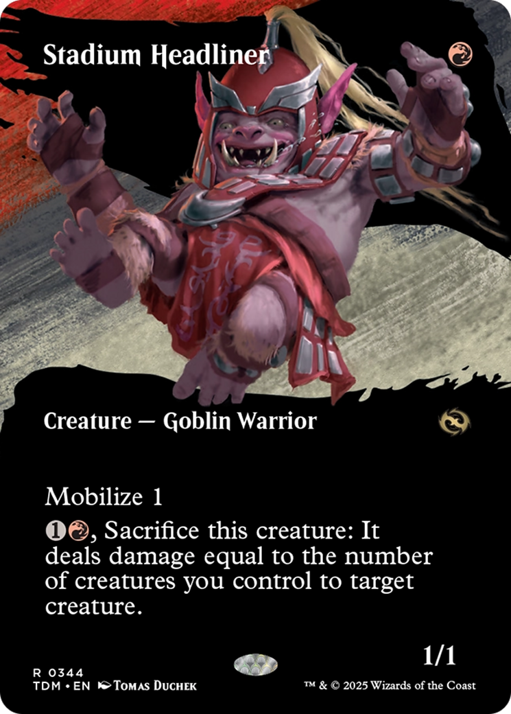 Stadium Headliner (Borderless) (344) [Tarkir: Dragonstorm]