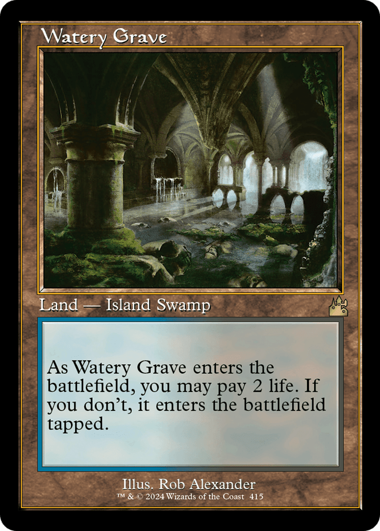 Watery Grave (Retro) [Ravnica Remastered] Foil