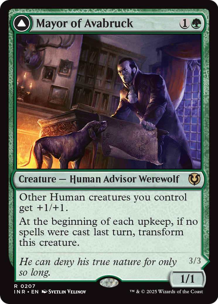 Mayor of Avabruck (-207) [Innistrad Remastered]  Foil
