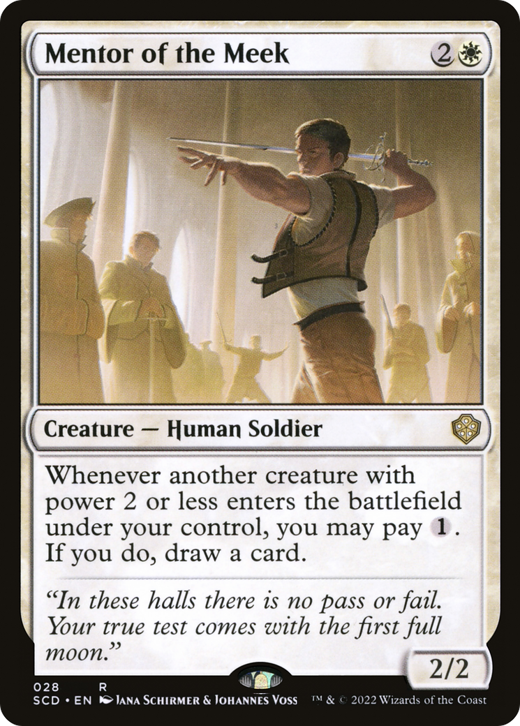 Mentor of the Meek [Starter Commander Decks]