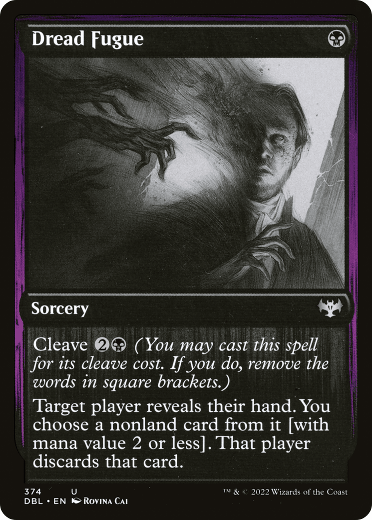 Dread Fugue [Innistrad: Double Feature] Foil