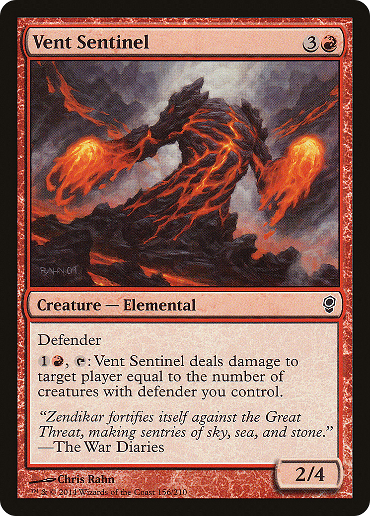 Vent Sentinel [Conspiracy] Foil