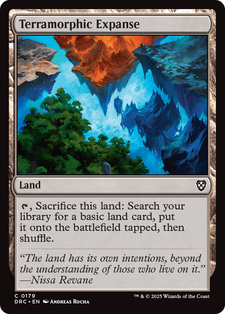 Terramorphic Expanse (-179) [Commander: Aetherdrift]