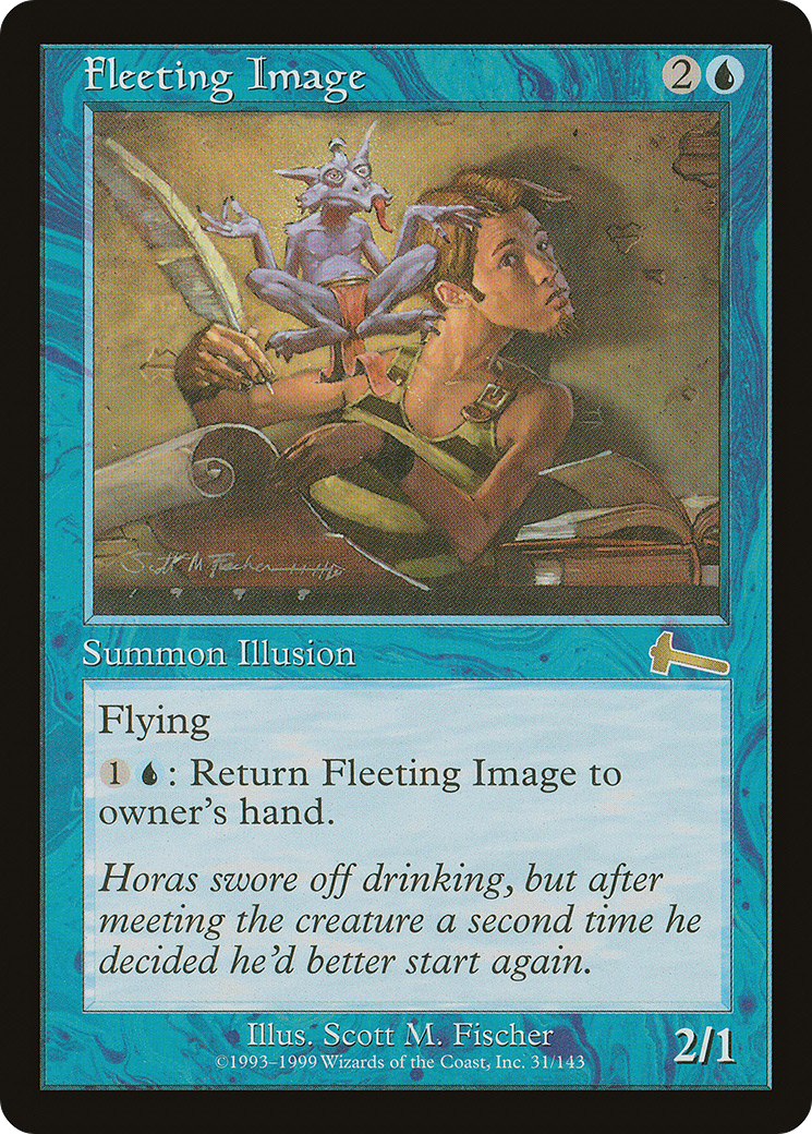 Fleeting Image [Urza's Legacy] Foil