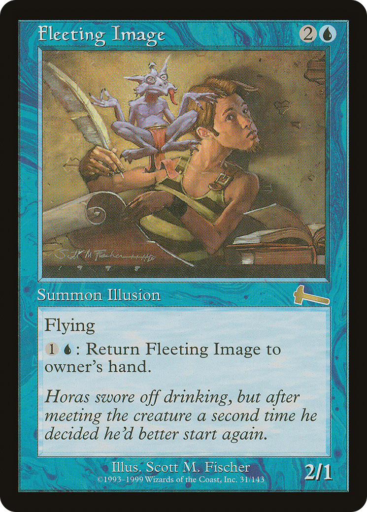 Fleeting Image [Urza's Legacy] Foil
