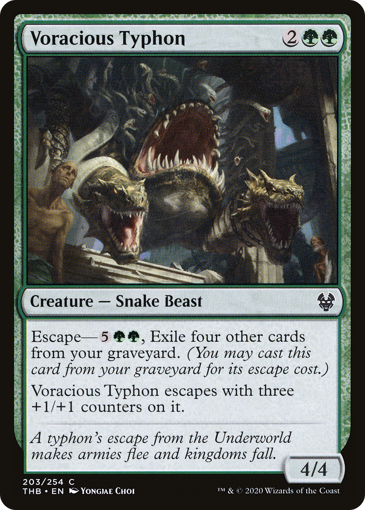 Voracious Typhon [Theros Beyond Death] Foil
