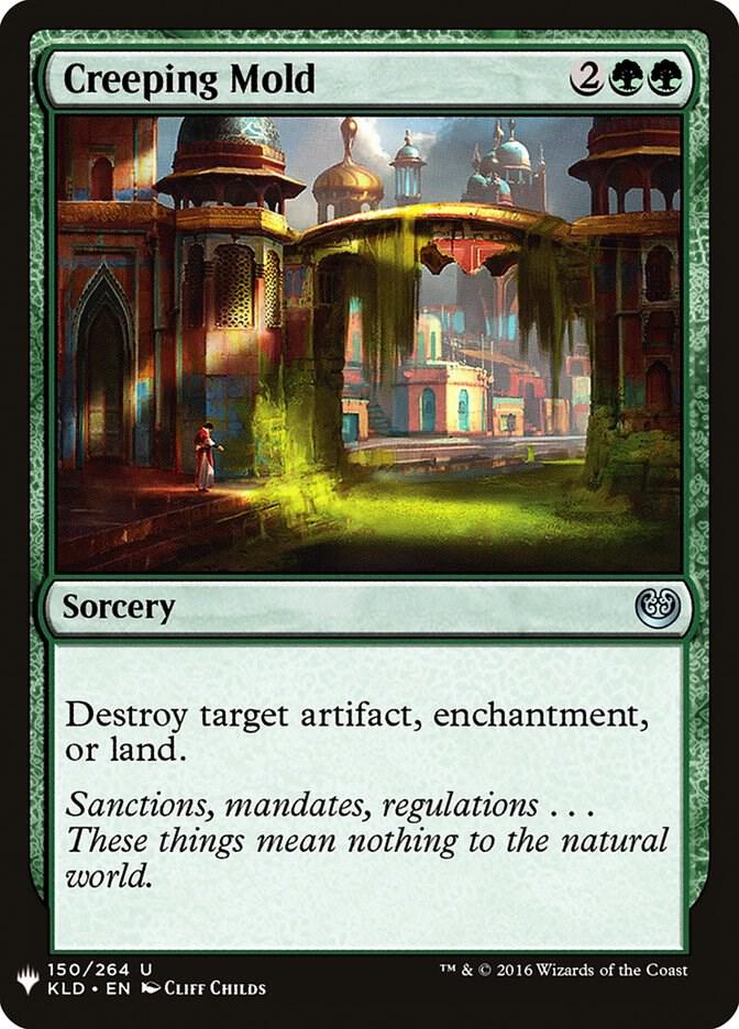 Creeping Mold KLD-150/5075 (The List Reprints) 