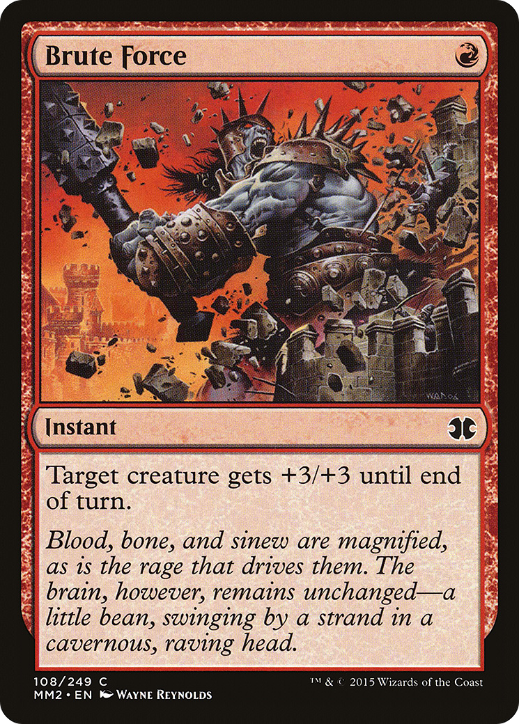 Brute Force [Modern Masters 2015] Foil