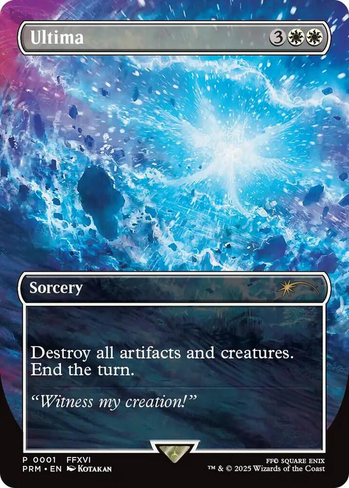 Ultima 1 (Standard Showdown Promos)  - Borderless Foil