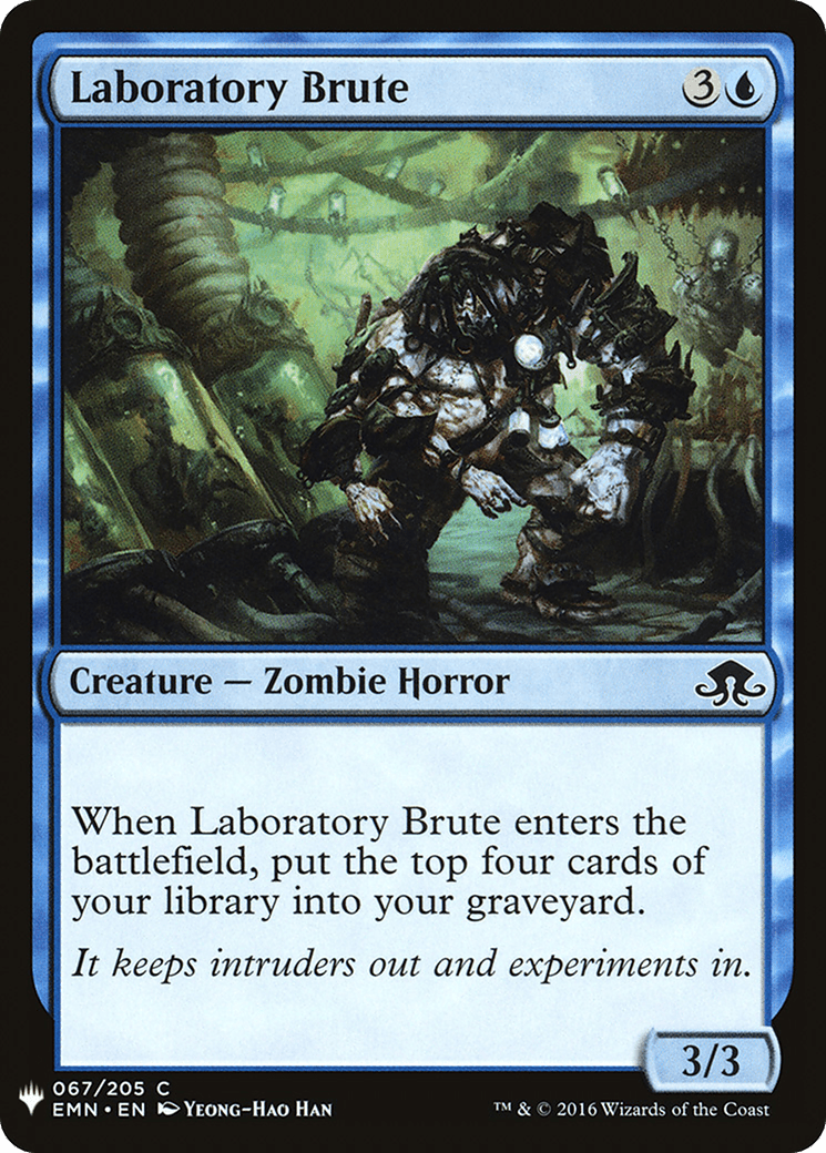 Laboratory Brute |  (EMN-67) [The List]