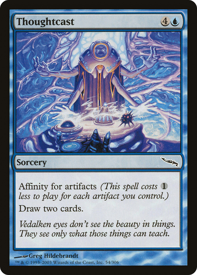 Thoughtcast [Mirrodin] Foil