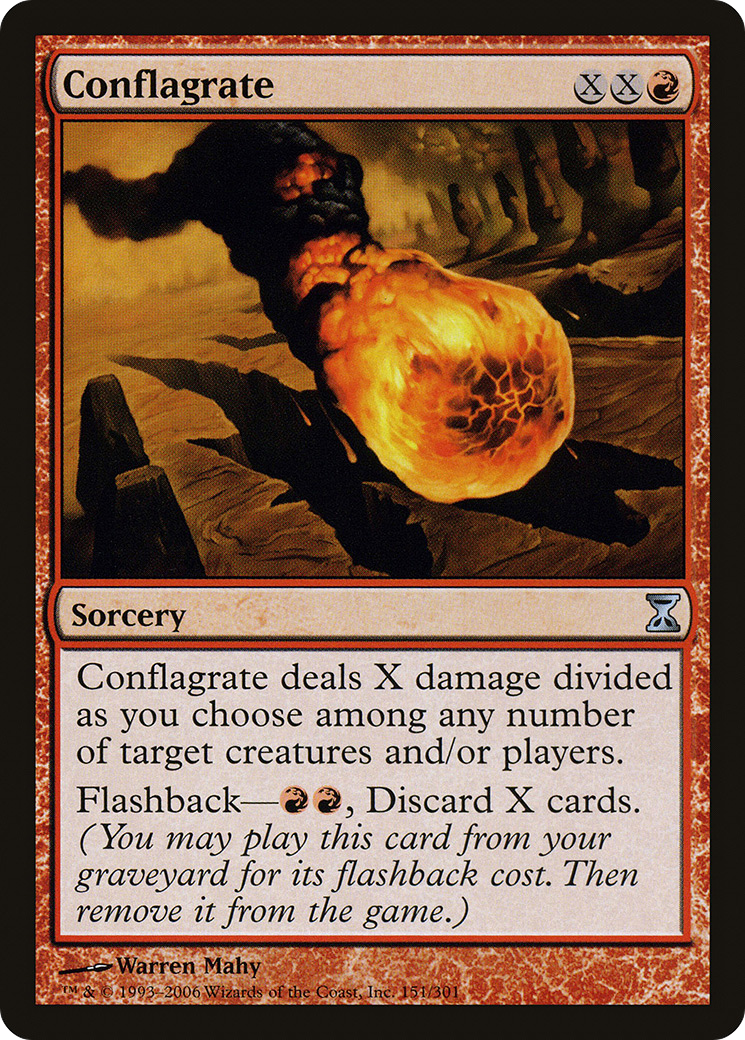 Conflagrate [Time Spiral] Foil