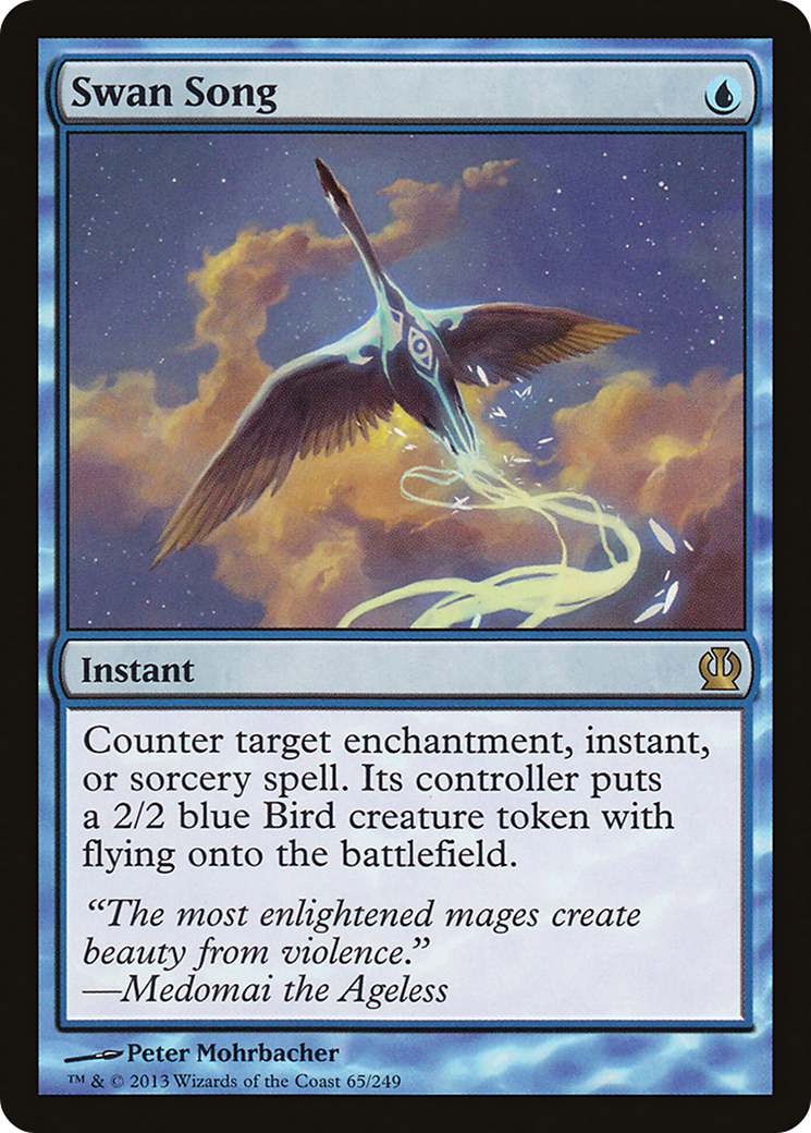 Swan Song [Theros] Foil