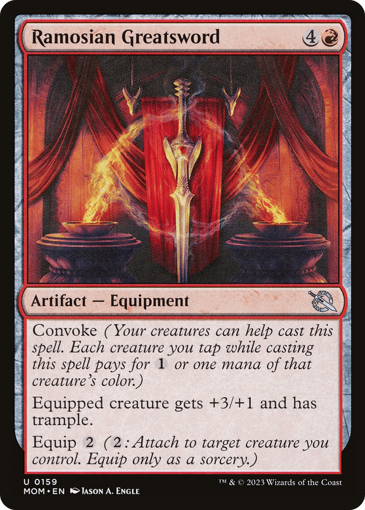 Ramosian Greatsword [March of the Machine] Foil