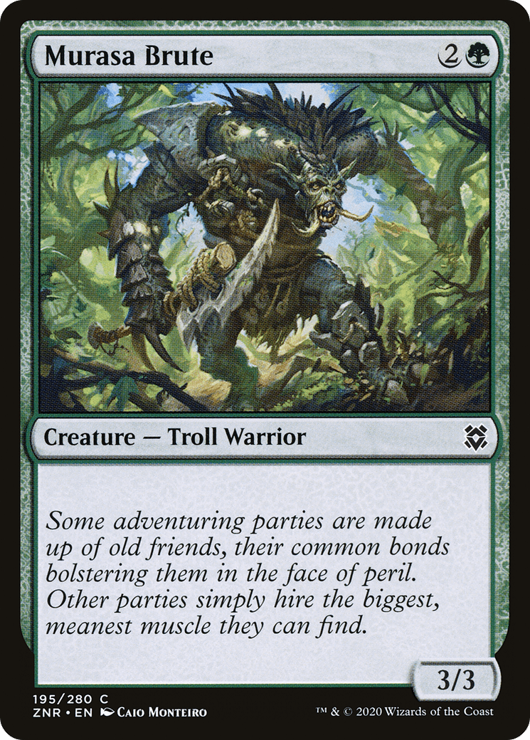 Murasa Brute [Zendikar Rising] Foil