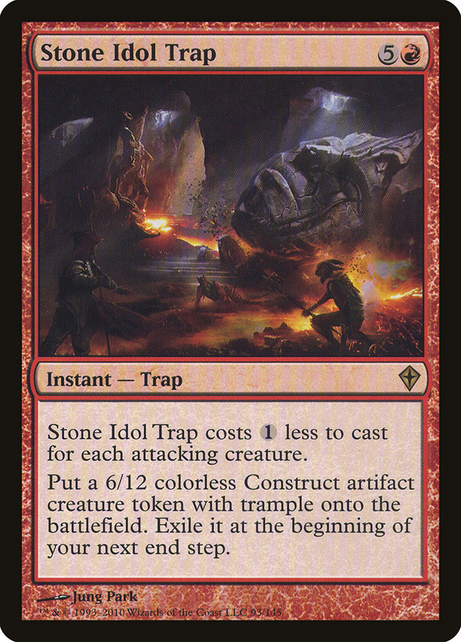 Stone Idol Trap 93/145 (Worldwake) 