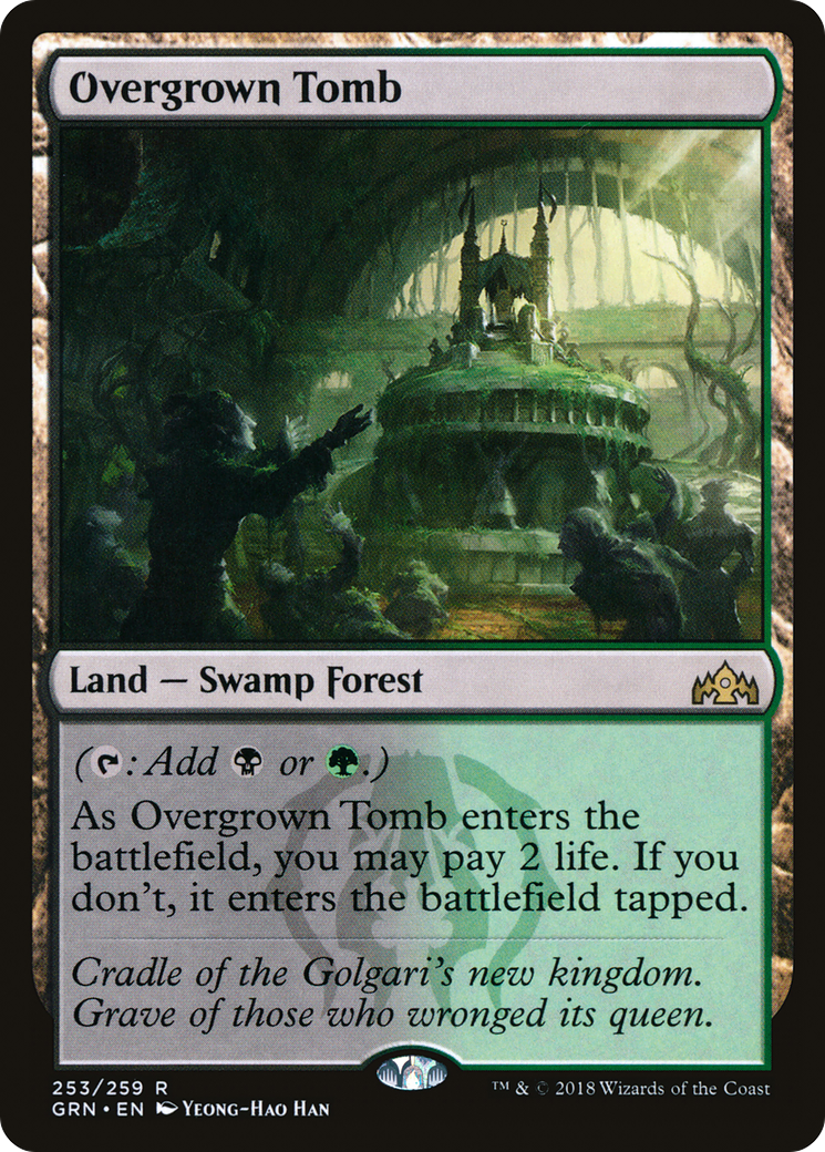 Overgrown Tomb [Guilds of Ravnica] Foil