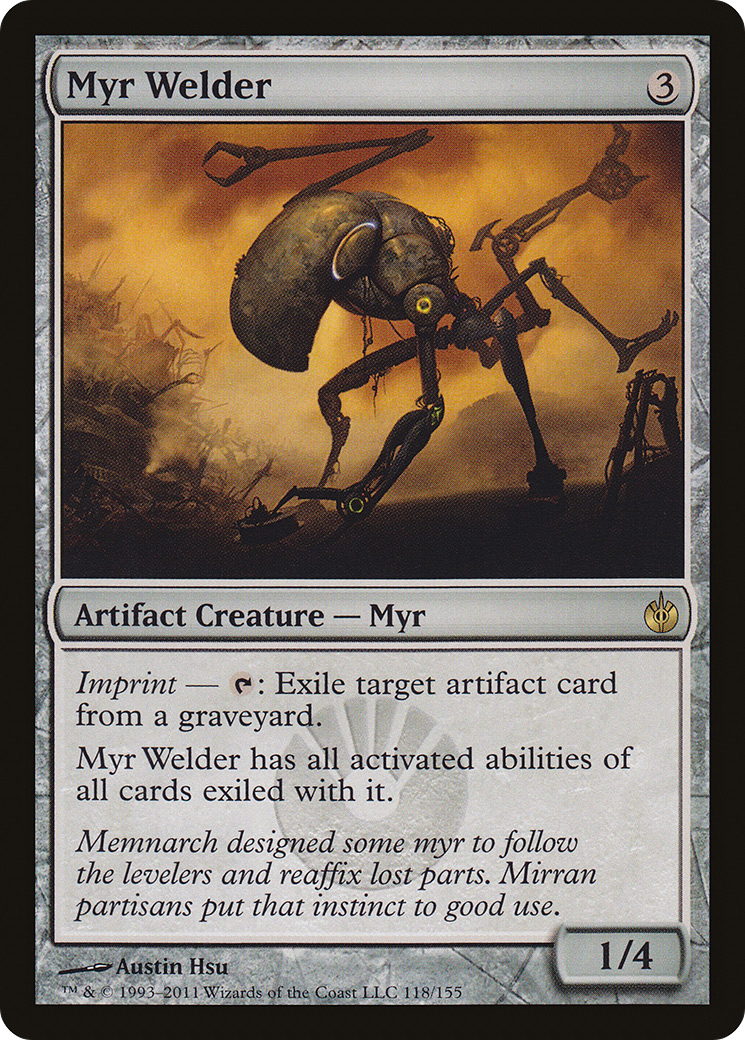 Myr Welder [Mirrodin Besieged] Foil