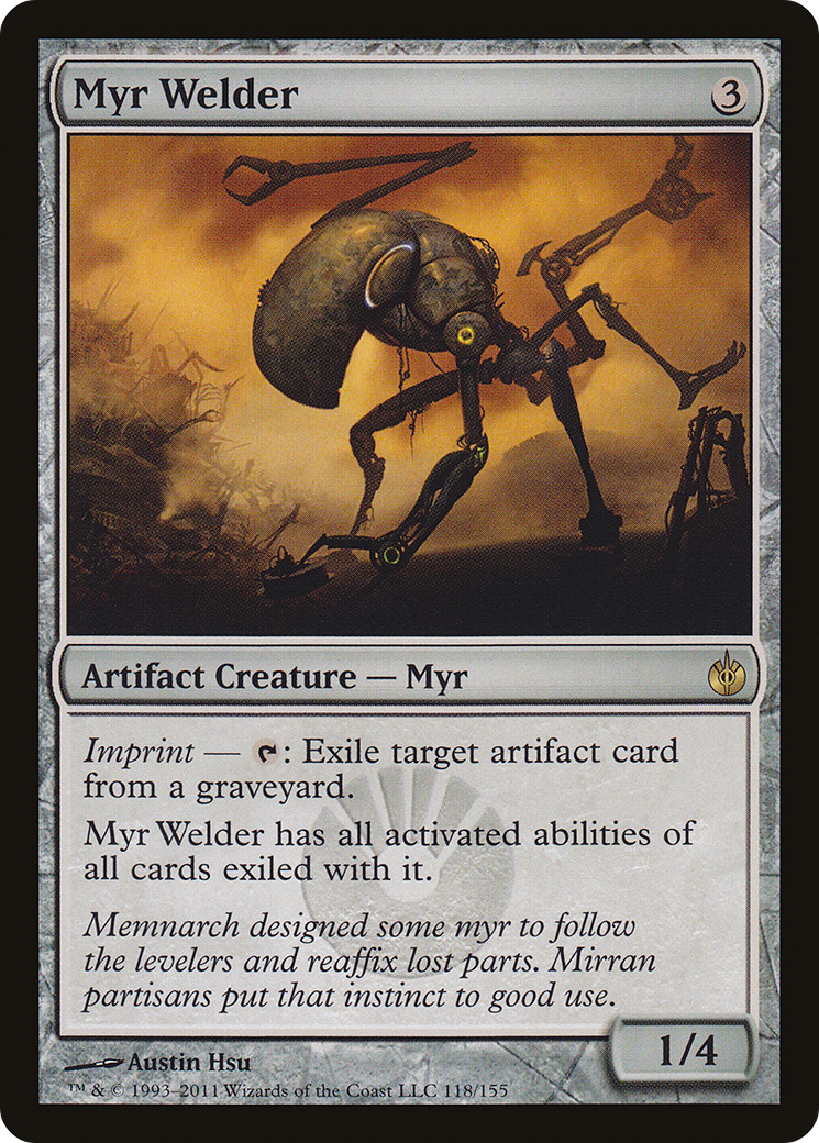 Myr Welder [Mirrodin Besieged] Foil