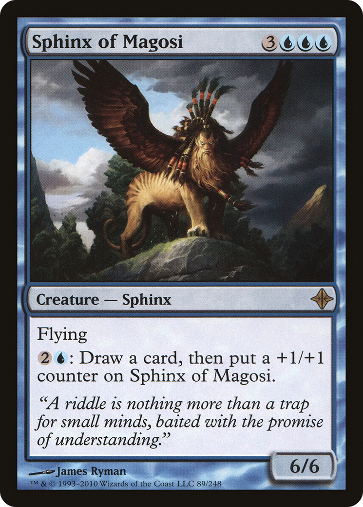 Sphinx of Magosi [Rise of the Eldrazi] Foil