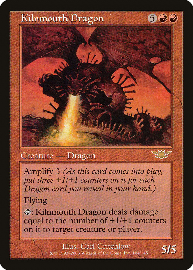 Kilnmouth Dragon [Legions] Foil