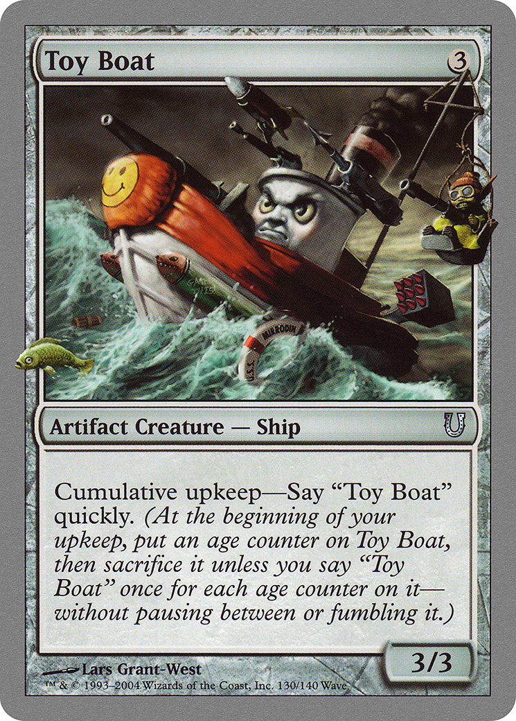 Toy Boat [Unhinged] Foil
