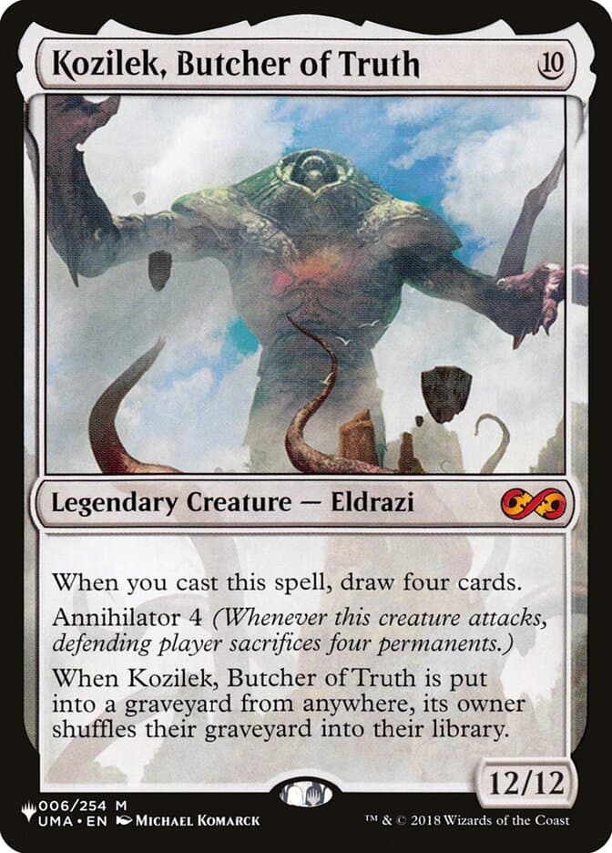Kozilek, Butcher of Truth |  (UMA-6) [The List]