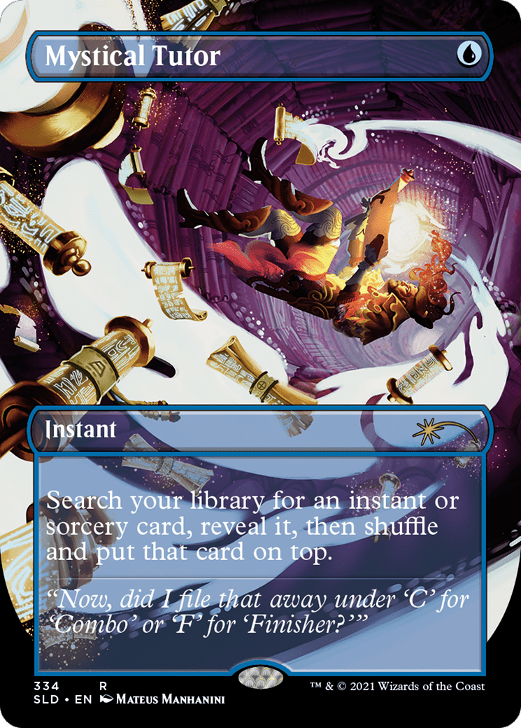 Mystical Tutor (Borderless) [Secret Lair Drop Series] Foil